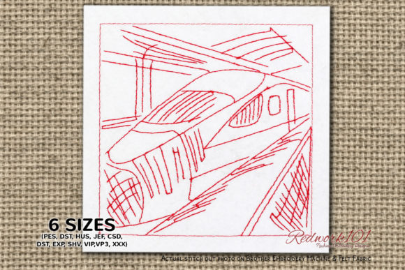 A Designer's Take on the Driverless Metro Train Embroidery