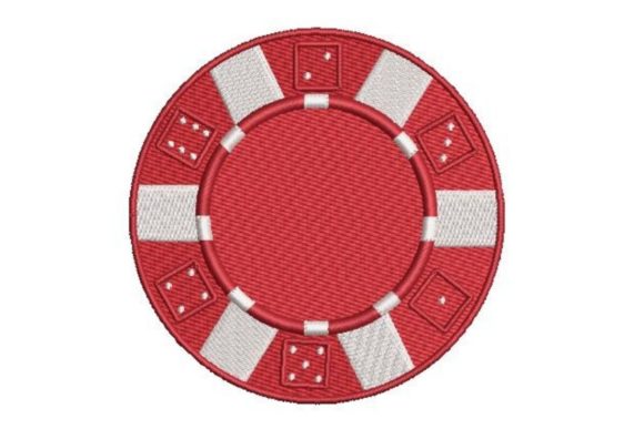 A Professional Crafter's Review of the Poker Chip Embroidery Design