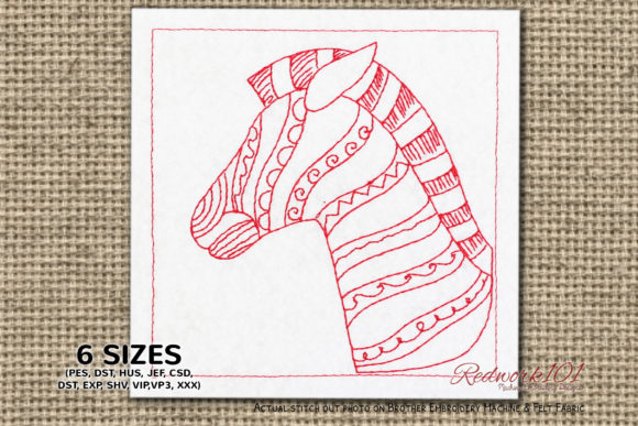 A Stunning Zentangle Zebra for Holiday Gift Collections