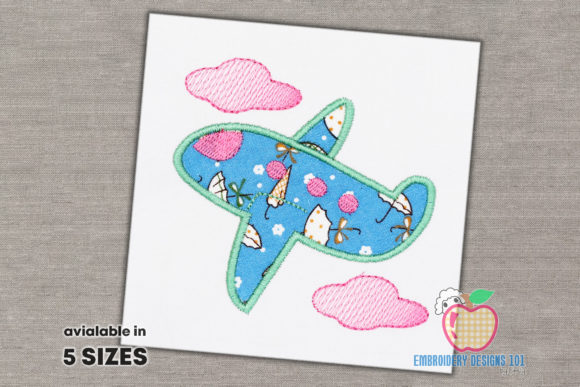 Airplane in the Air Embroidery Design Review