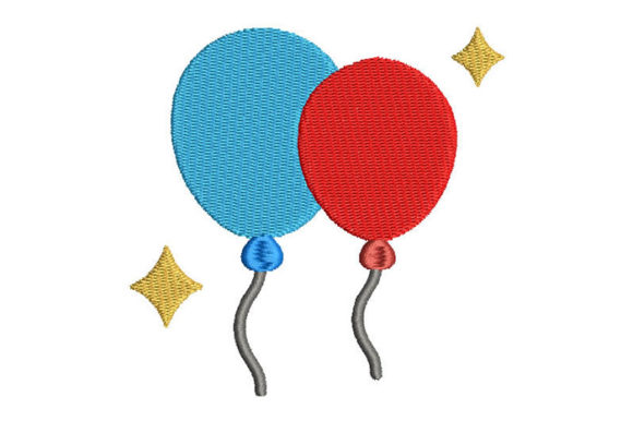 Birthday Balloons: An Embroidery Designer's Review for Branded Merchandise
