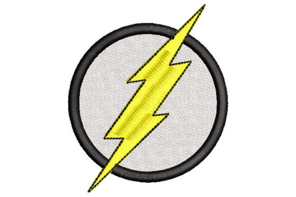 Circle with Lightning Bolt Embroidery: A Designer's Review