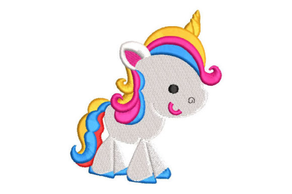 Colorful Unicorn Pony: A Magical Addition to Your Craft Fair