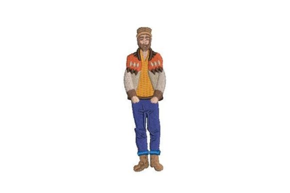 Hipster Guy: A Stylish Addition to Your Embroidery Collection