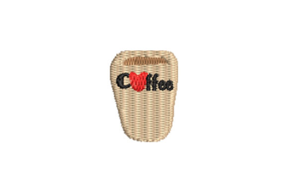 Light Coffee Mug Embroidery: A Professional Design Review