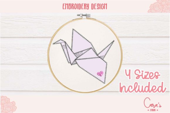 Origami Crane Applique: A Designer's Review for Personalized Gifts