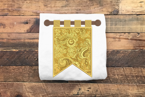 Renaissance Banner Flag: A Timeless Embroidery Choice