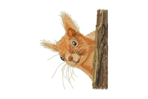 Squirrel Embroidery Design Review for Small Business Merchandise