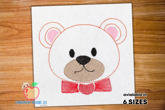 Teddy Bear Head Sketch: A Designer's Review for Business Merch