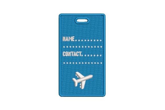 Travel Tag: The Ultimate Luggage & Apparel Embroidery Design